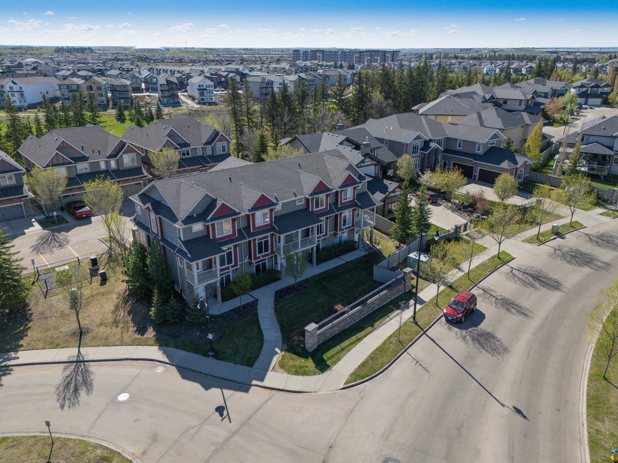 Aerial drone photograph — Droneworks Edmonton
